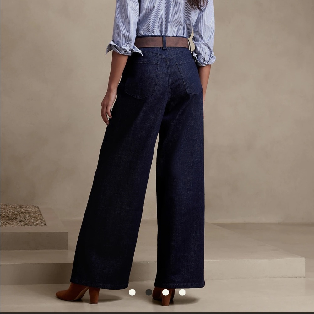 Banana Republic Wide Leg Jeans
